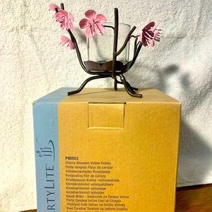 PartyLite Cherry Blossom Votive Holder